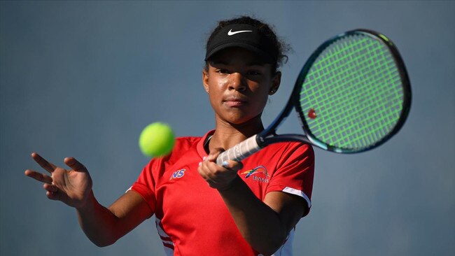 Tennis young gun Nahla Salley. Picture: Supplied