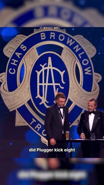 Ch7 host under fire over Brownlow podium interview