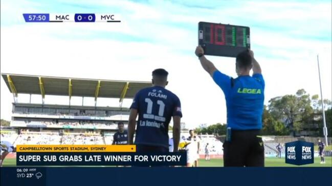 Super-sub Ben Folami seals late winner for Melbourne Victory