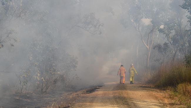 FILE PHOTO: Smoke from several fires is affecting visibility on the Captain Cook Highway. Picture: Zizi Averill