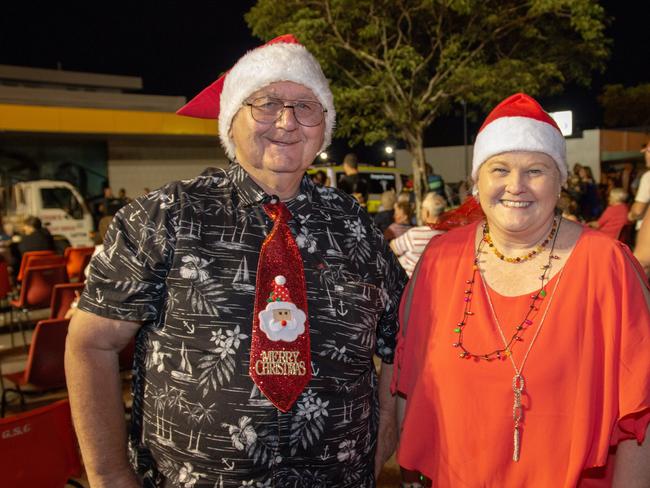 Ray Neumann and Dawn Fillingham at the 2018 Gatton Christmas Carnival