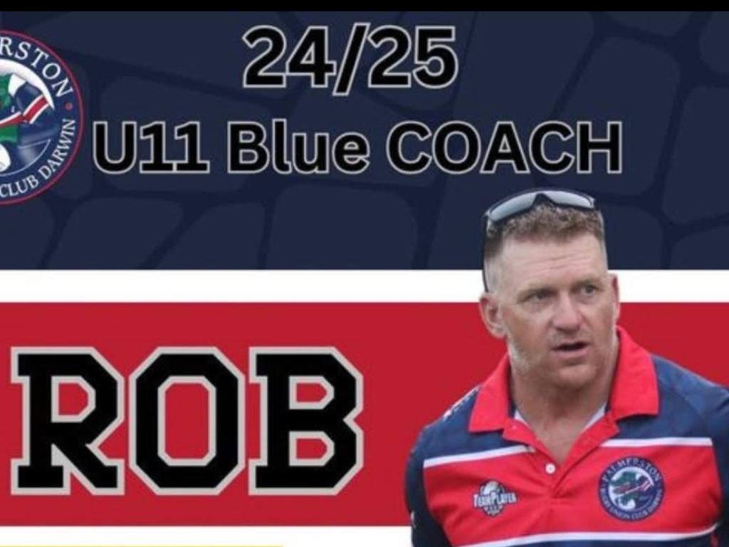 Coach Robert Smith of Palmerston Crocs RUC / Litchfield Bears RLC has been nominated for the 2024 NT News Sports Coach of the Year. Picture: Supplied.