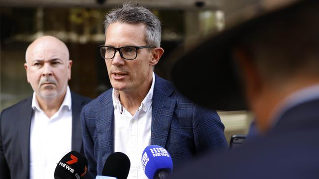 Sydney Trains CEO Matthew Longland apologised to commuters.Picture: NewsWire / Damian Shaw