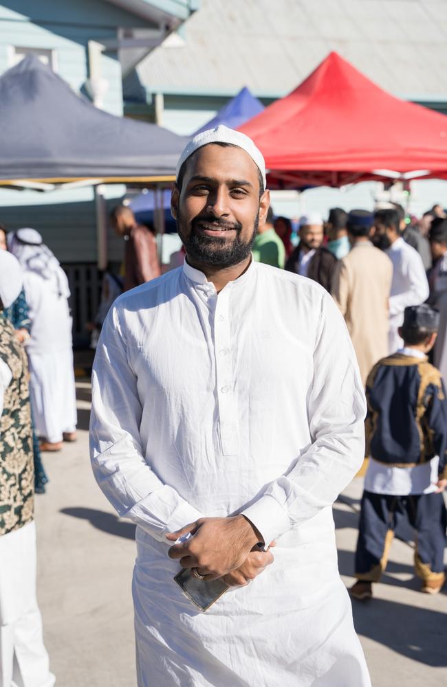 Malik from Pakistan at Toowoomba Mosque eid al-fitr celebrations. Wednesday, April 10, 2024 Picture: Christine Schindler