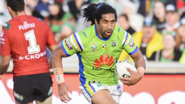 Raiders star Sia Soliola has just as big an impact off the field. Picture: AAP