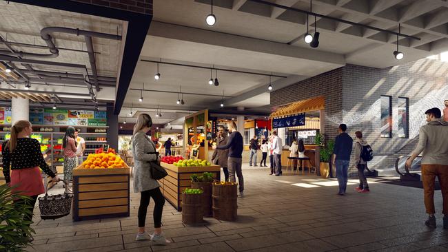 The fresh food market is expected to open in late 2022.