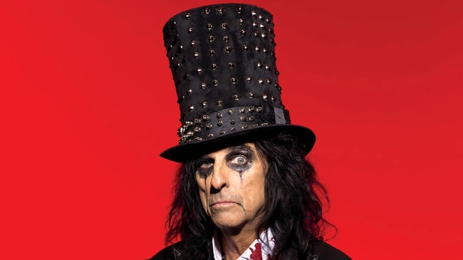 Back on track ... Alice Cooper says he’s in better shape at 67 than he’s ever been.