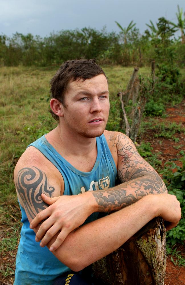 Former Canberra Raiders NRL player Todd Carney.