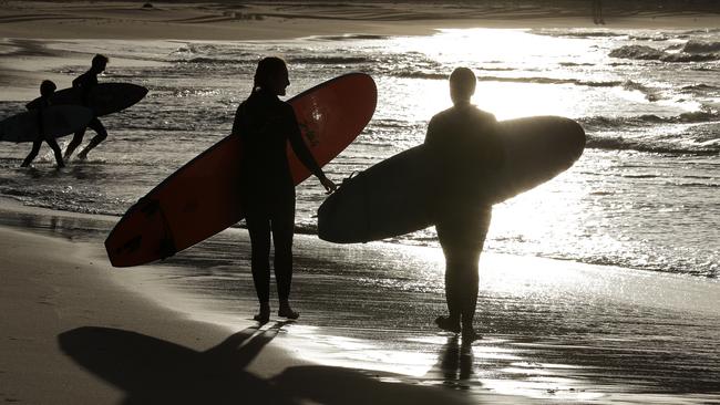 The hazard has not gone, but life must continue. File image. Picture: AP Photo/Rick Rycroft