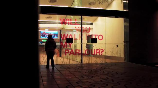 Dark Mofo at Hobart Airport