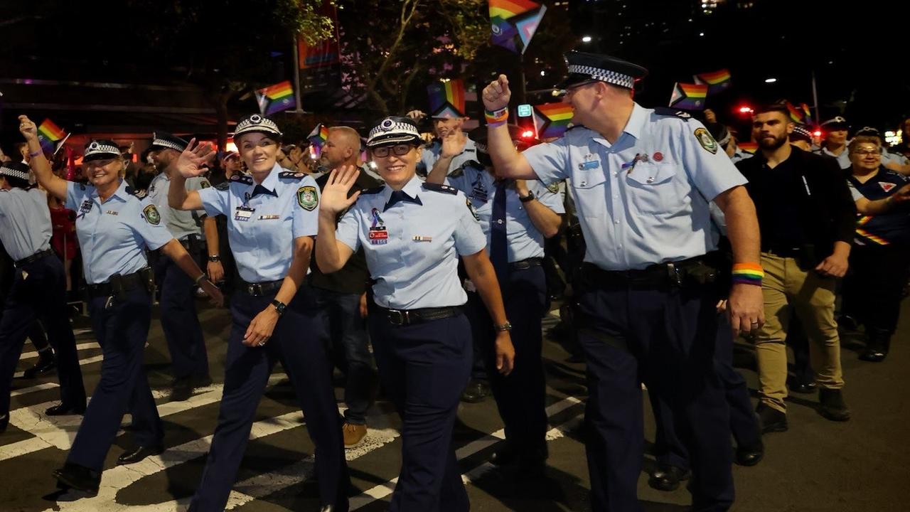 sydney mardi gras nsw police