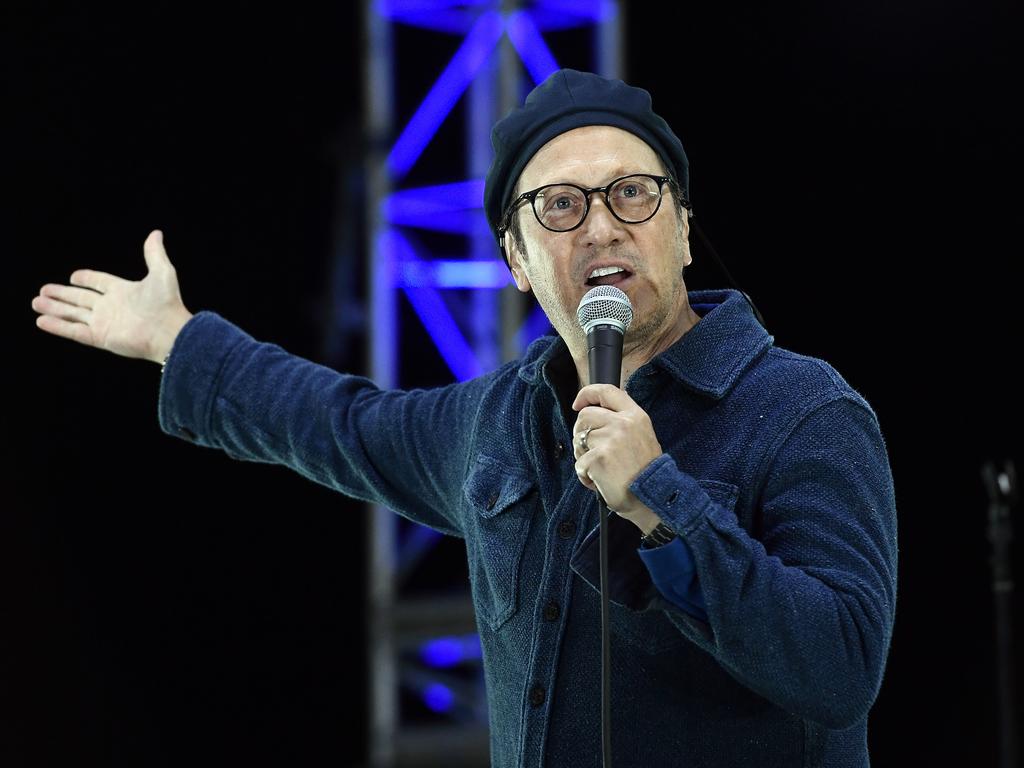 Rob Schneider was reportedly “booed” off stage at a recent charity event. Picture: Frazer Harrison/Getty Images