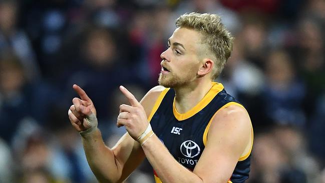 A three-year deal could be enough for Victorian clubs keen on Hugh Greenwood. Picture: Quinn Rooney/Getty Images.