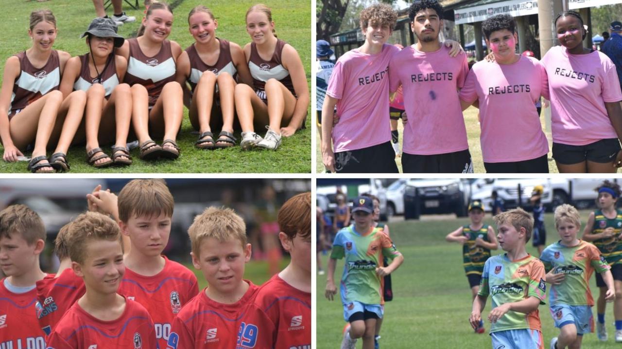 Faces of the Rockhampton Touch Red Rooster Carnival 2024.