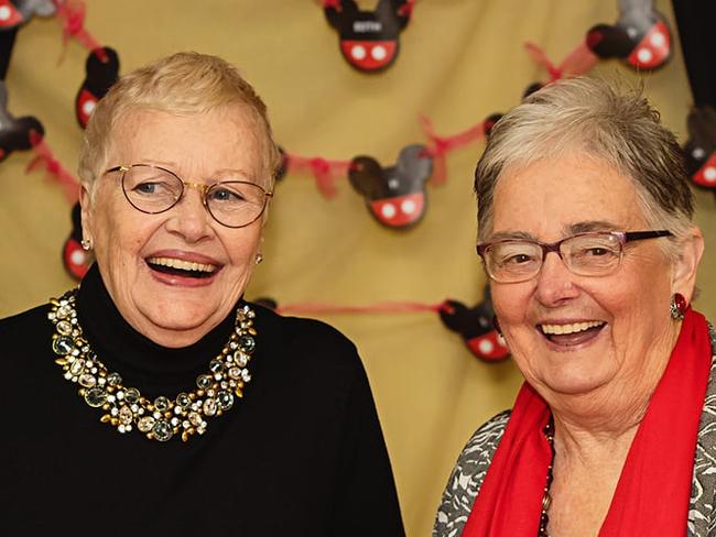 Laurie Skinner and Marilyn Gould, two biological sisters who first met after more than 75 years., , After they first met in Feb 2018,in Port Pirie and at their joint 80th birthday party. Pics: Facebook.