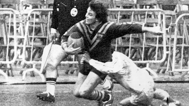 Boustead for the Kangaroos against France in 1978.