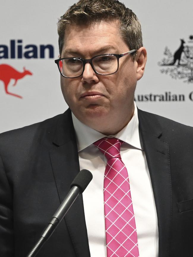 Minister for Defence Industry Pat Conroy. Picture: NCA NewsWire/Martin Ollman
