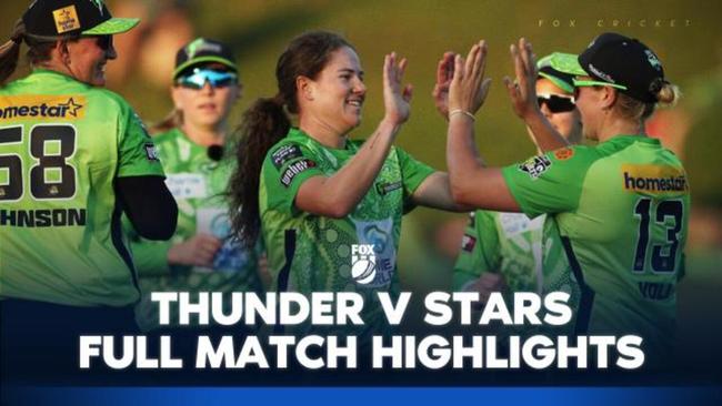 Thunder v Stars: Full Match Highlights