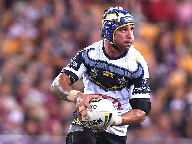 Johnathan Thurston is poised to make the Panthers pay. Picture: Getty Images