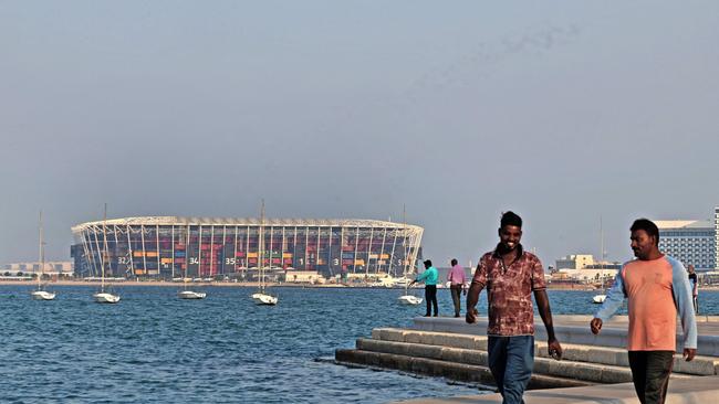 Qatar are paying hundreds of fans to attend its controversial World Cup and spread positive messages about the tournament and host country