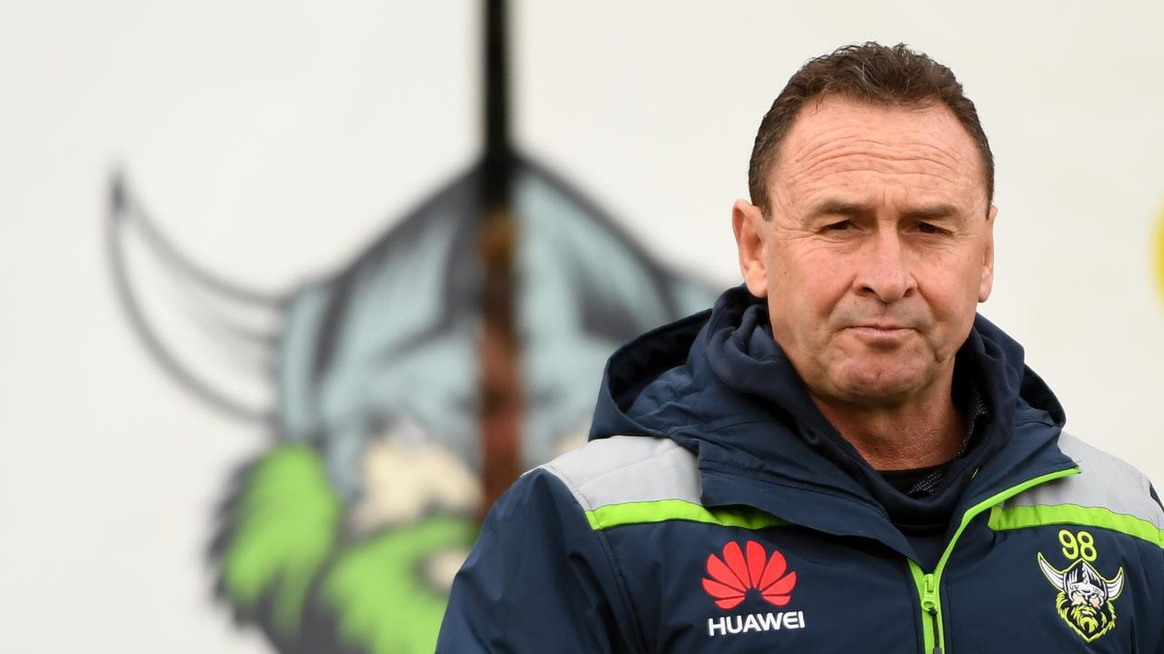 Ricky Stuart wears his heart on his sleeve. Picture: Tracey Nearmy/Getty