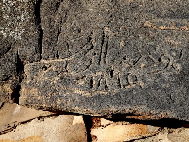 More than 800 carvings and inscriptions by inmates have been discovered around the property.