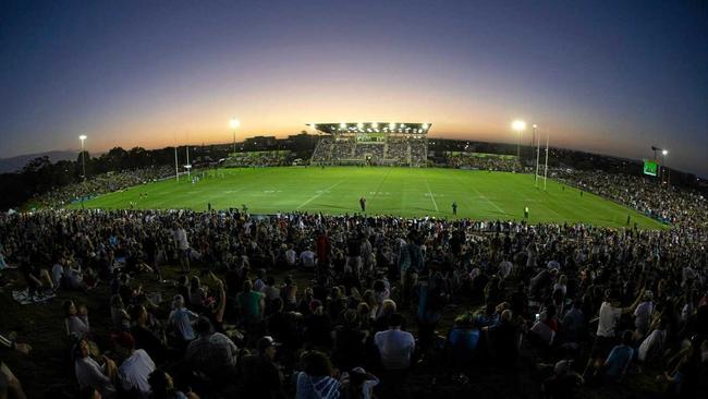 HUGE CROWD: More than 10,000 people turned out to Saturday's NRL pre-season trial. Picture: Eyes Wide Open Images