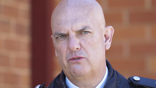 Detective Superintendant Michael Rowan is a veteran officer who has been the face of several high-profile murder ­investigations. Picture: Chris McKeen