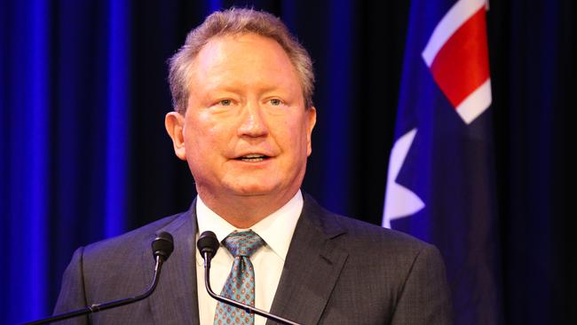 Mining magnate Andrew Forrest donated $400 million to charity this year.