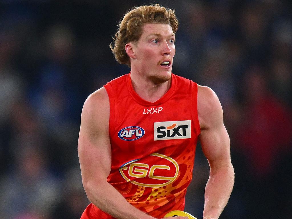 Matt Rowell of the Suns. Picture: Morgan Hancock/AFL Photos/via Getty Images