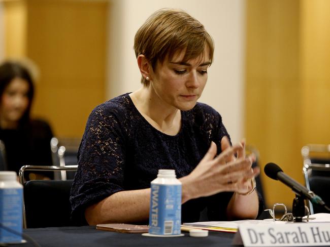 SYDNEY, AUSTRALIA - NewsWire Photos AUGUST 7, 2024:  RBA Assistant Governor (Economic) Dr Sarah Hunter answers questions at the Senate Select Committee inquiry on the Cost of Living.  Picture: NewsWire / John Appleyard