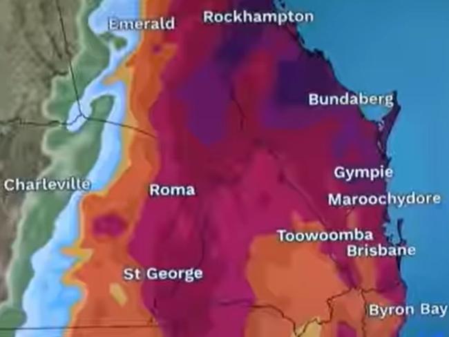 100-year rain records broken: Monster weather system lashes Qld