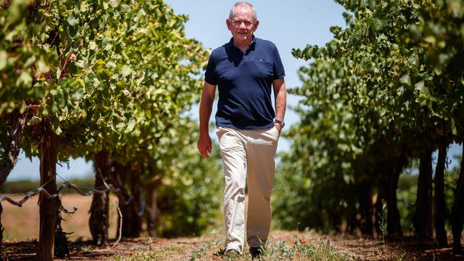 Riverland Wine chairman Chris Byrne in Loxton. Picture: Matt Turner