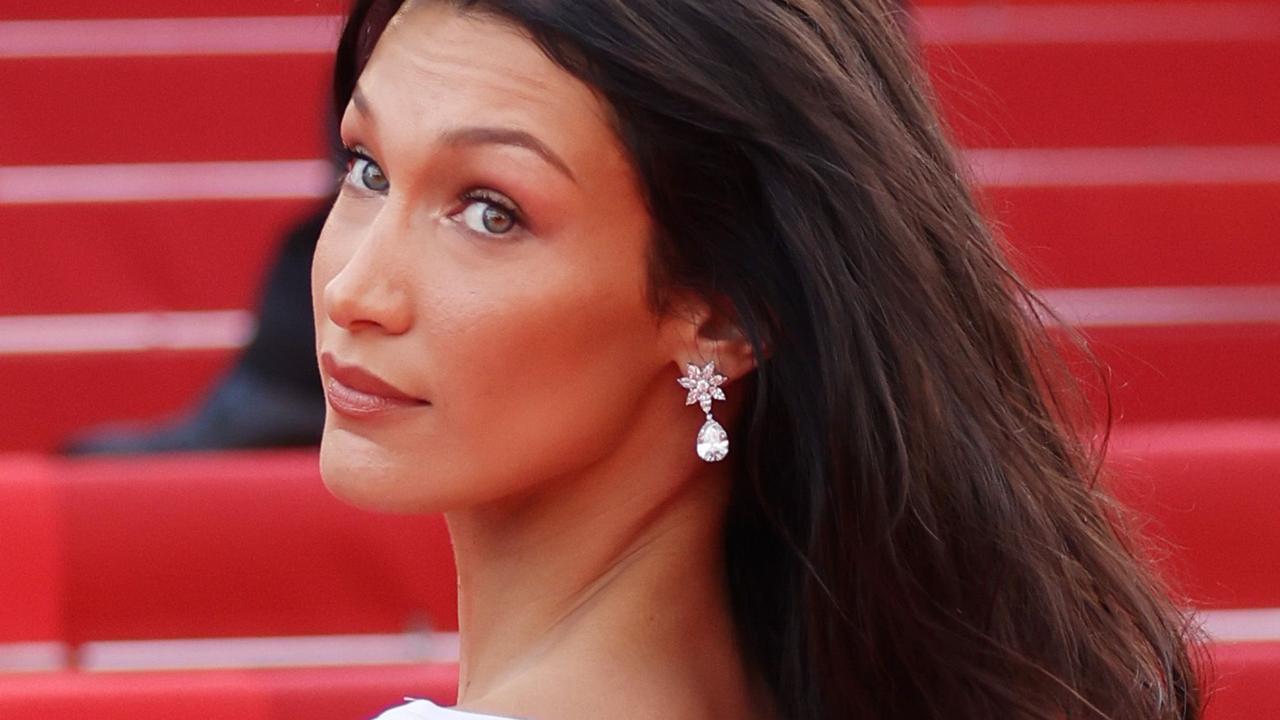 Bella Hadid Is Y2K-Sultry in Gucci Gown & Satin Sandals in Cannes –  Footwear News