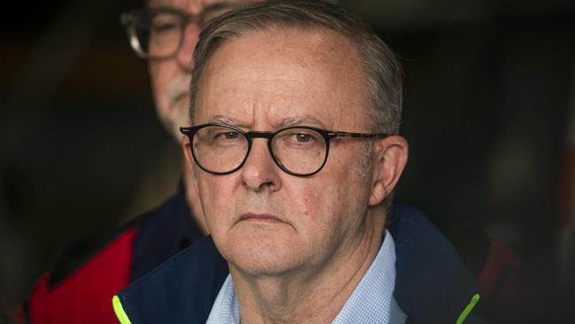 Anthony Albanese has urged insurers to ‘do the right thing’. Picture: NewsWire/ Glenn Campbell