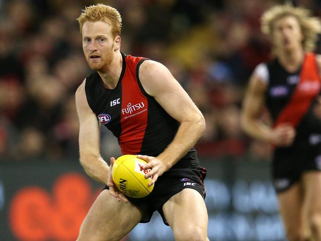 Francis is expected to be a key man in the Bombers’ rise. Picture: Michael Klein