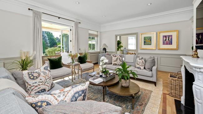 A Mansion on One of the U.K.’s Most Exclusive Private Estates Has Hit the Market The four-storey home in Surrey has been recently renovated. Photo: SAVILLS