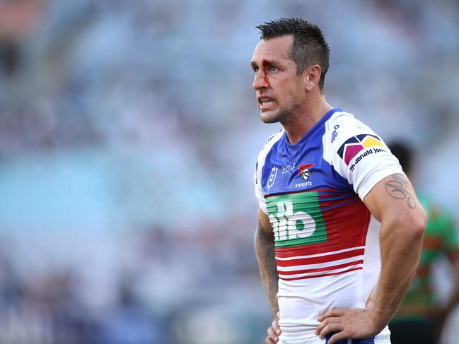 Mitchell Pearce is committed to Newcastle. Picture: Mark Kolbe/Getty Images