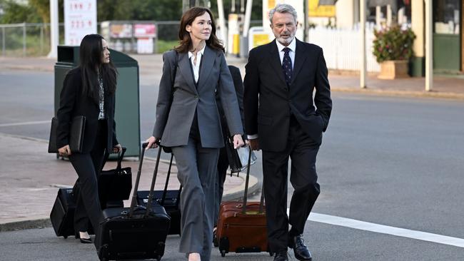 The Twelve Season 2 features Sam Neill as Brett Colby and Frances O'Connor as Meredith Nelson Moore. Picture: David Dare Parker