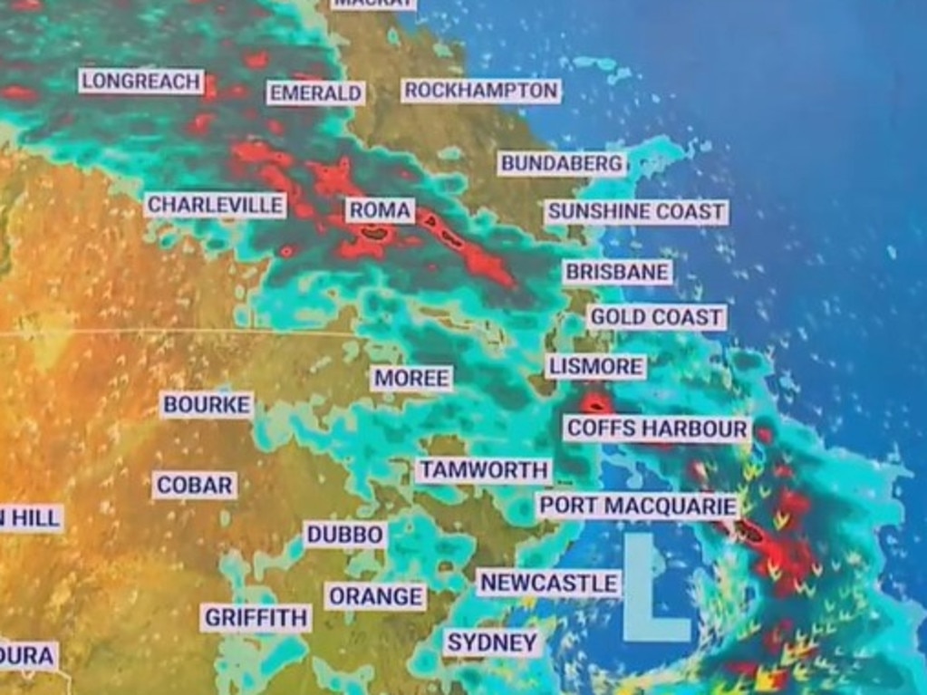 Sydney, Melbourne, Brisbane weather Forecast for ‘big storm and rain