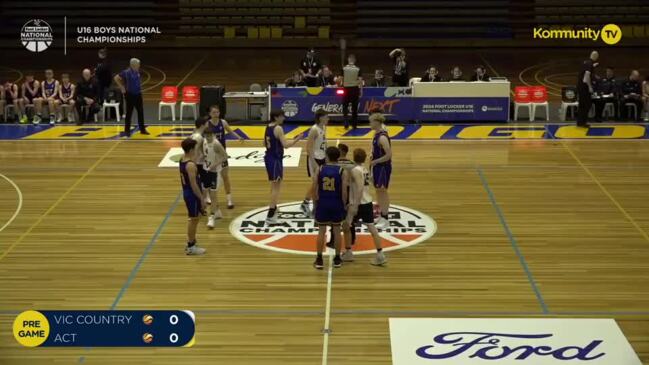 Replay: Victoria Country v ACT (Boys) - Basketball Australia Under-16 National Championships Day 3