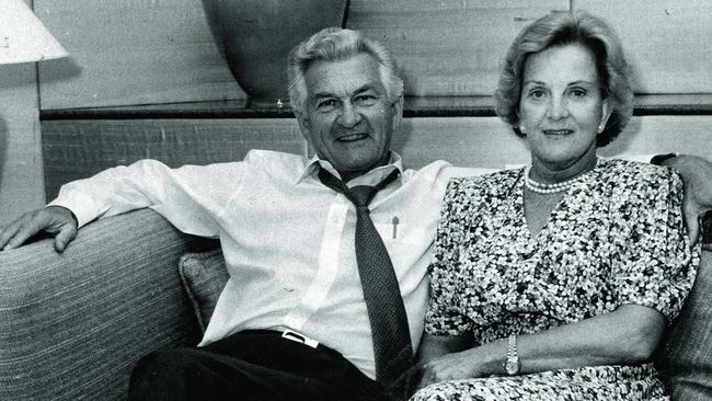 Bob and Hazel Hawke in 1990. Pic: Martin Jacka