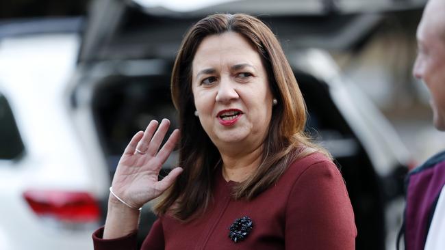 Premier Annastacia Palaszczuk is refusing to reveal how much was spent to secure the State of Origin series opener. Picture: Josh Woning