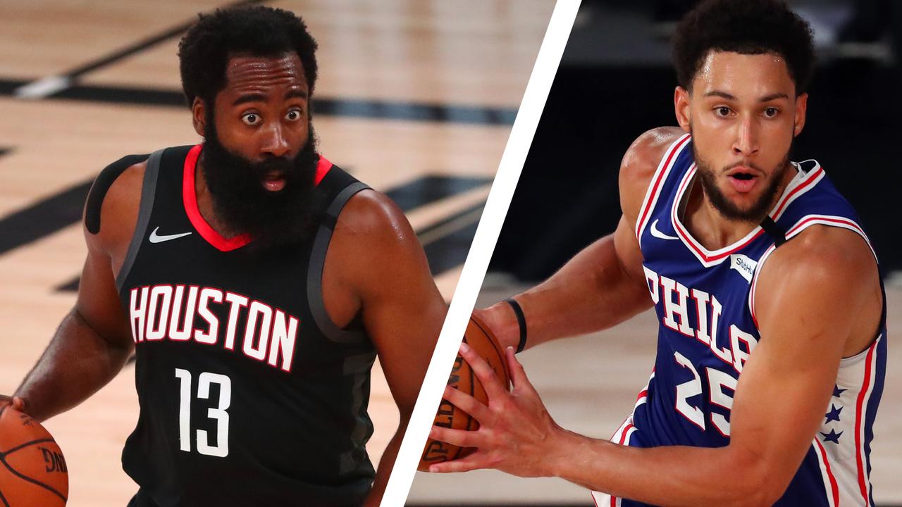 Nba 2021 James Harden Trade Ben Simmons Houston Rockets Philadelphia 76ers Bucks Nets Heat