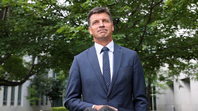 Energy Minister Angus Taylor is wary of the loss of two of AGL Energy’s major coal plants used for electricity generation and set to exit the power grid earlier than expected. Picture: Gary Ramage