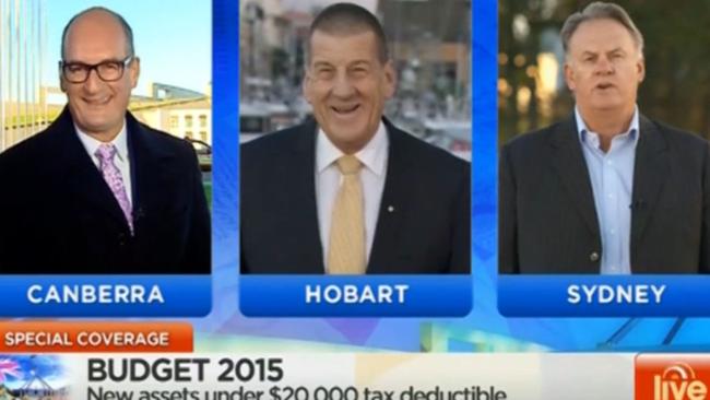 Mark Latham slams David Koch and Jeff Kennett on Sunrise after the Budget in May.