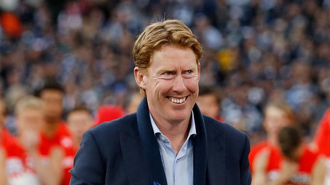 Former Geelong captain Cameron Ling said some commentators were too quick to write off stars of the game. Picture: Dylan Burns/AFL Photos via Getty Images.