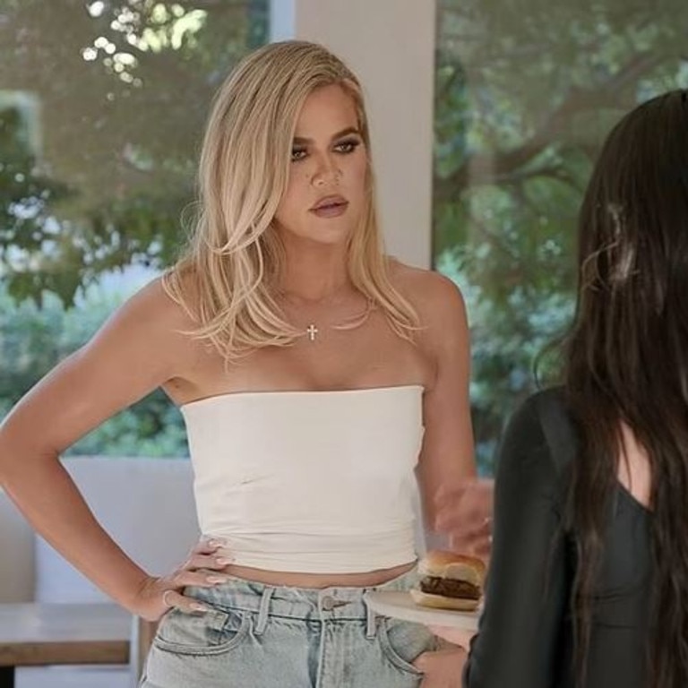 Khloe said the betrayal left her 'numb'. Picture: Hulu.