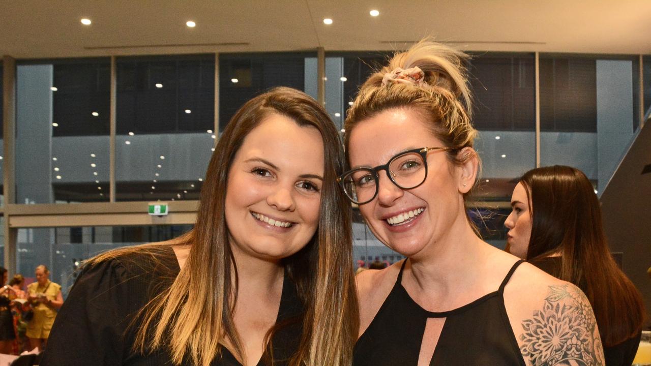 Laura Perrett and Rochelle Smethurst at Future Females at Audi Centre Gold Coast, Southport. Pic: Regina King