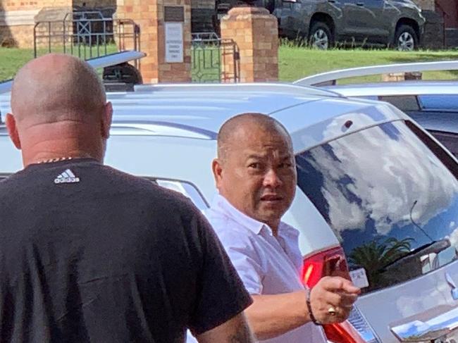 Hung Yung Tran outside Lismore District Court on Friday after being convicted of trying to move a whopping 145kg of cannabis over the Queensland-NSW border at Tweed Heads.